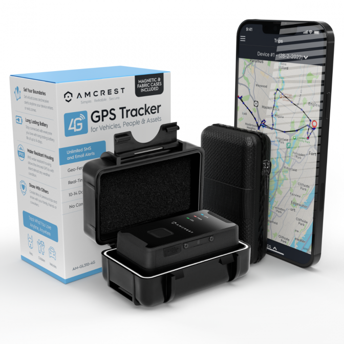 Amcrest GL300 - Best 2025 GPS Tracker for Small Business Asset Monitoring with Instant Alerts. Top GPS tracker 2025: Amcrest GL300 for small business real-time asset control.